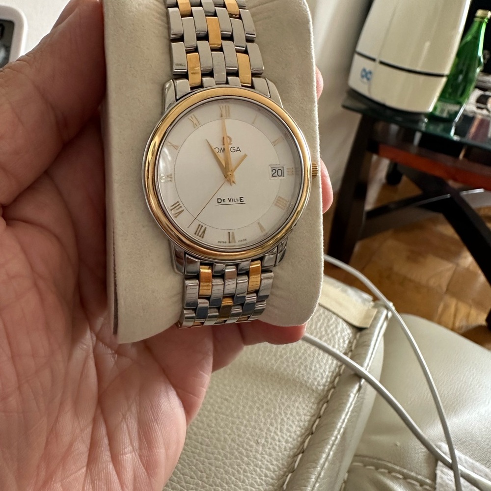 Omega Deville Two Tone Quartz - image 1